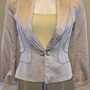Elegant Cream Women's Blazer